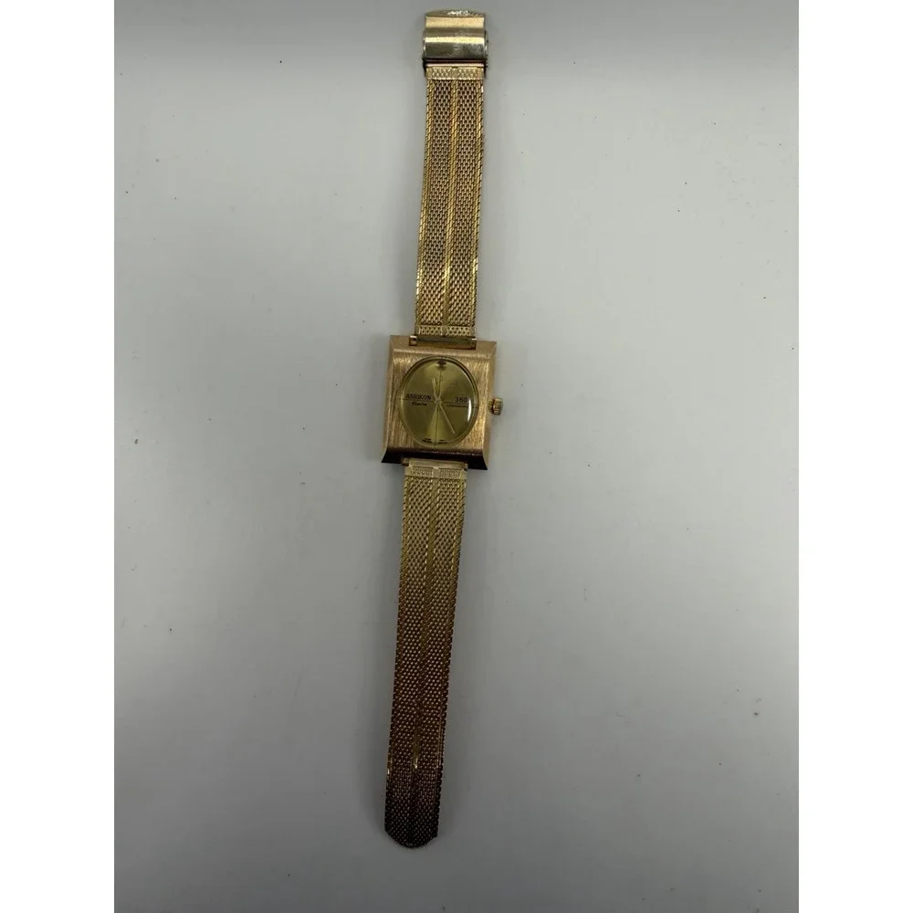 Aseikon Electra 360 Manual Wind Mens Tank Watch 31MM 8